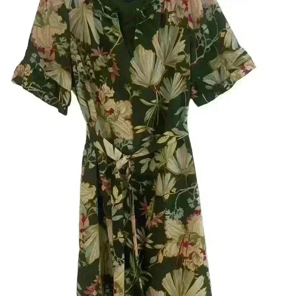 KAARI BLUE FLORAL DRESS - Picture 4 of 9